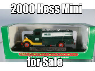 2000 miniature hess first truck