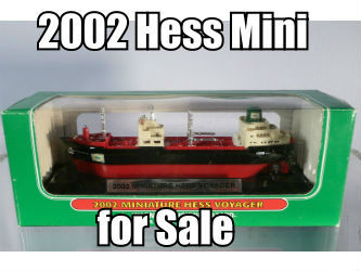 2002 miniature hess voyager