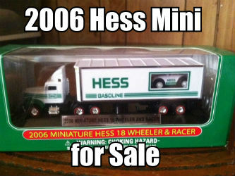 2006 Miniature Hess 18 Wheeler