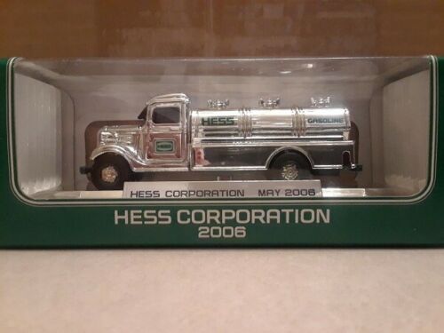 HESS* 1995* CHROME* TRUCK* AND HELICOPTER* RARE* 