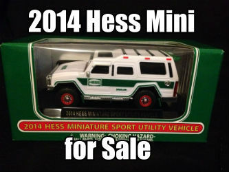 2014 Hess Mini Sport Utility Vehicle