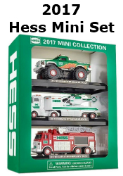 2017 Hess mini collection set with FREE SHIPPING