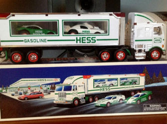 hess gasoline truck value