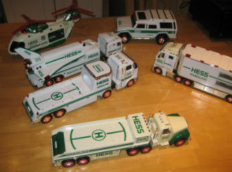 collectable hess trucks